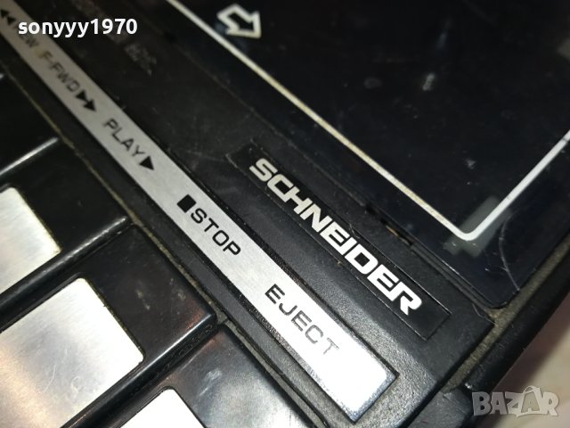 SCHNEIDER EK809/01-ВНОС FRANCE 1212231054M, снимка 5 - Радиокасетофони, транзистори - 43376223