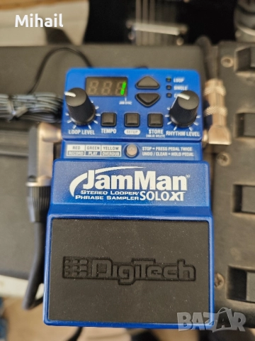 DigiTech JMS / JamMan Solo луупър ефект за китара, снимка 8 - Китари - 52086390