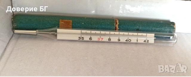 Истински термометър – високопрецизен инструмент от миналото