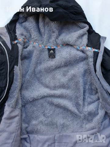 дълго дебело яке adidas climaproof outdoor размер М-Л, снимка 7 - Якета - 38164528