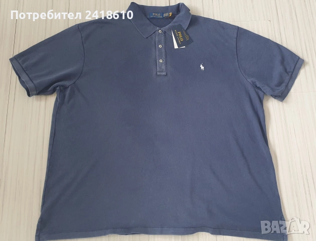 POLO Ralph Lauren Garment Dyed Pique Cotton Mens Size 3XL НОВО! ОРИГИНАЛ! Мъжка Тениска!