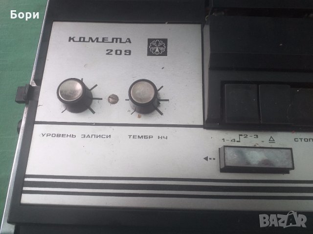 КОМЕТА 209 Магнетофон, снимка 6 - Декове - 33343555