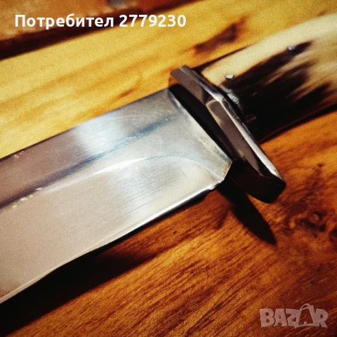Колекционерски, Ловен масивен нож Нов!, снимка 6 - Колекции - 50567444