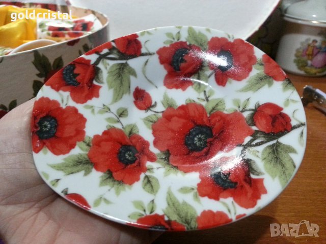 Български порцелан чаши за кафе, снимка 10 - Антикварни и старинни предмети - 43899535