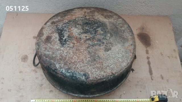 стара масивна кована тава за лютеница, агнета и др. , снимка 16 - Антикварни и старинни предмети - 38015279