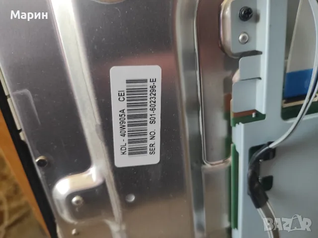 SONY KDL-40W905A, снимка 3 - Части и Платки - 48078316