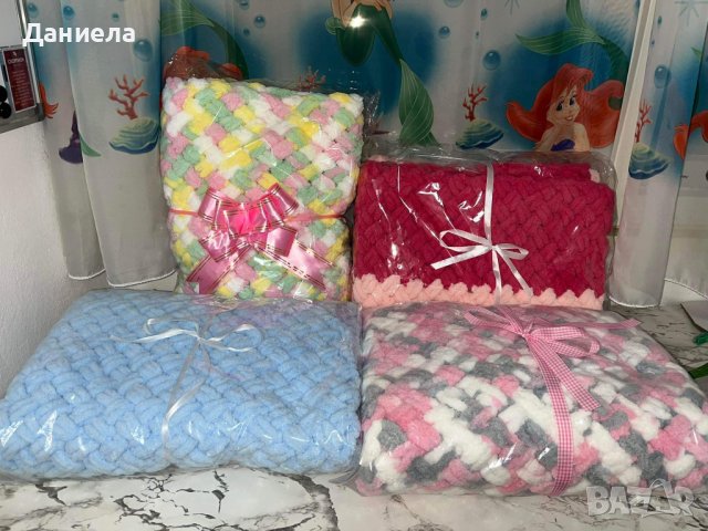 Одеяло ализе пуфи за бебе, снимка 7 - Олекотени завивки и одеяла - 43375750