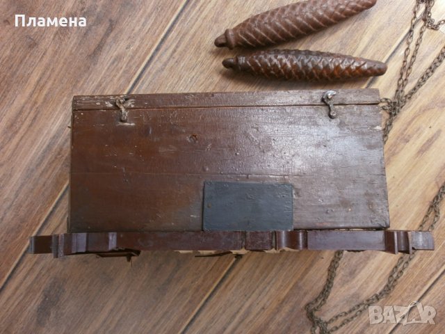 СССР Ретро часовник с кукувичка Маяк за стена, снимка 5 - Антикварни и старинни предмети - 32575572