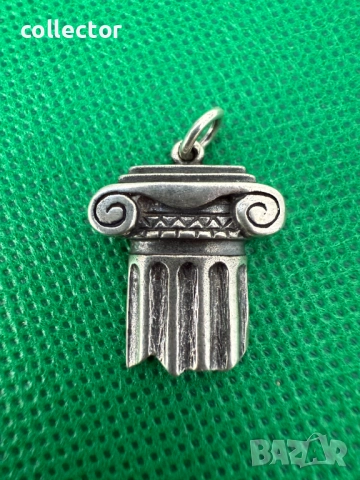 Сребърна брошка пеперуда / филигран. №7519