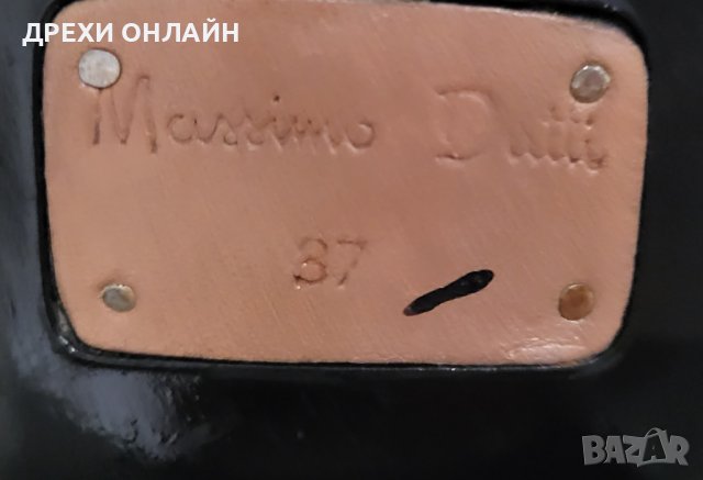 Боти Massimo Dutti естествен велур, снимка 3 - Дамски боти - 43281850