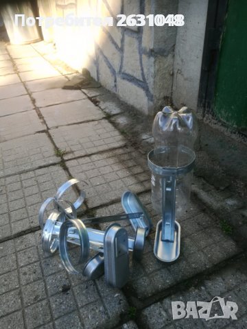 Поилка-държач за бутилка за зайци, снимка 2 - други­ - 39445060