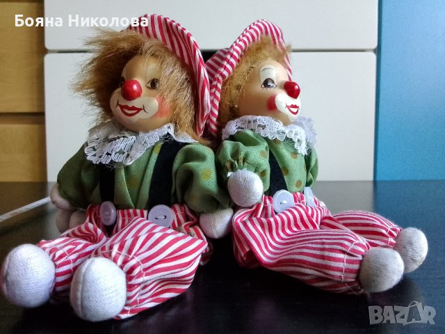 Порцеланови винтаж кукли, клоуни, снимка 3 - Статуетки - 42969814