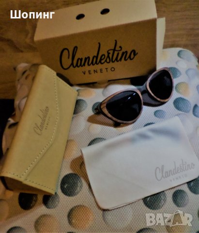 Слънчеви очила от абанос Clandestino , снимка 2 - Слънчеви и диоптрични очила - 28079894