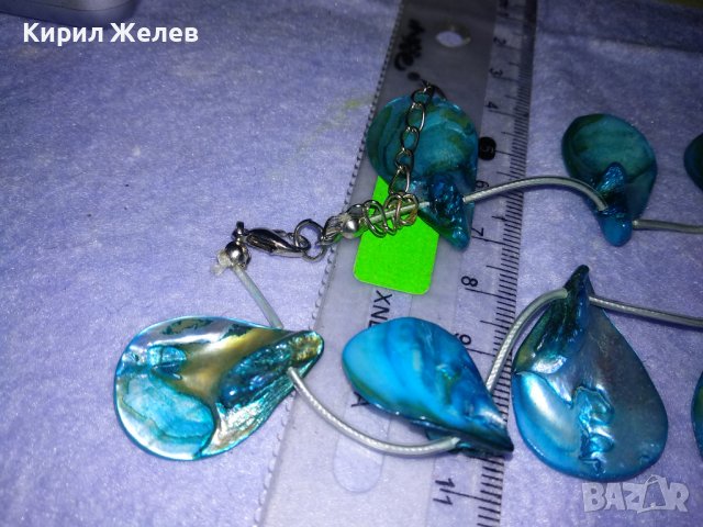 СЕДЕФЕНА ХИПАРСКИ СТИЛ ЛЯТНА КРАСИВА ХЕНД МЕЙД ОГЪРЛИЦА КОЛИЕ КРАЛСКИ СЕДЕФ 34676, снимка 5 - Колиета, медальони, синджири - 39177574