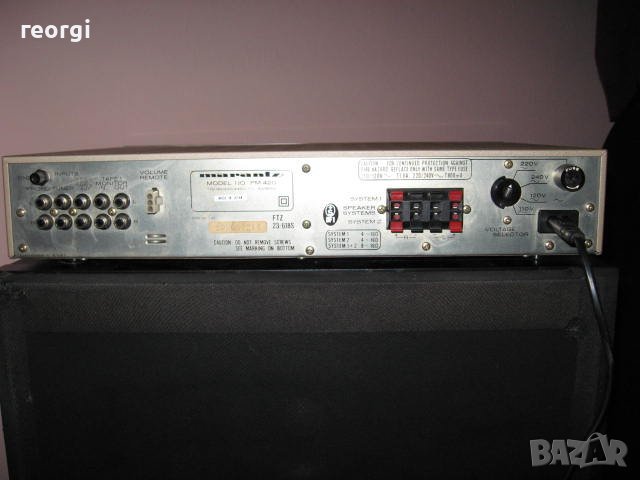 Усилвател MARANTZ--PM 420--Япония, снимка 6 - Ресийвъри, усилватели, смесителни пултове - 43997145