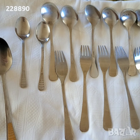 Вилици и лъжици П.Денев, снимка 7 - Прибори за хранене, готвене и сервиране - 53050736