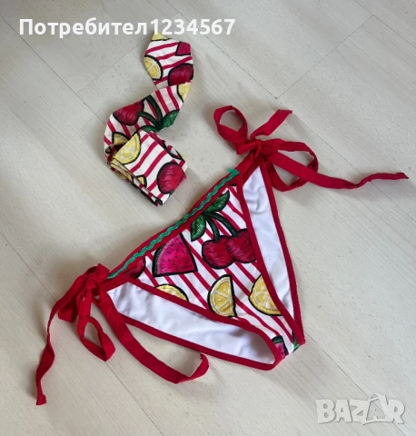 Долнище Alessa с подарък лента за коса Alessa 🍒 🍋 , снимка 1