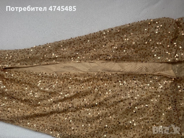 Дълга рокля с пайети , снимка 6 - Рокли - 53585074