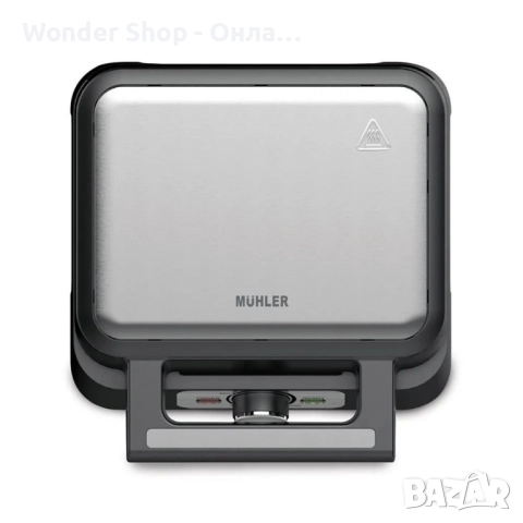 🍽️ Уред за гофрети Muhler МНТ-1666WXL 1600W – Перфектният избор за хрупкави и вкусни гофрети 🍽️, снимка 4 - Тостери - 48862491