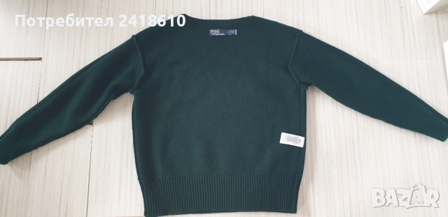 POLO Ralph Lauren Logo Wool Mens Size L НОВО ! ОРИГИНАЛ! Мъжки Вълнен Пуловер, снимка 5 - Пуловери - 53392233