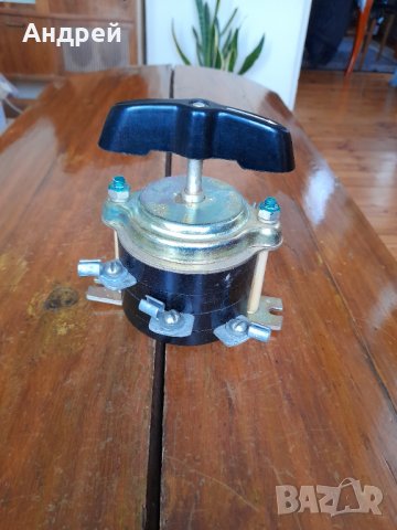 Стар включвател,шалтер ПВ3-60, снимка 2 - Други ценни предмети - 35153560