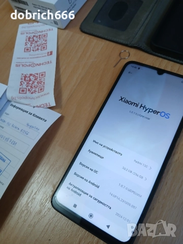 Xiaomi Redmi 13C 8GB RAM 256GB в гаранция с зарядно, снимка 2 - Xiaomi - 52479975