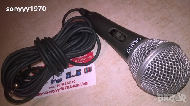 OKANO-PROFI MIC-ВНОС ХОЛАНДИЯ, снимка 6 - Микрофони - 27738054