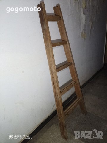 Двойна стълба, дървена бояджийска стълба , снимка 9 - Други стоки за дома - 38422578