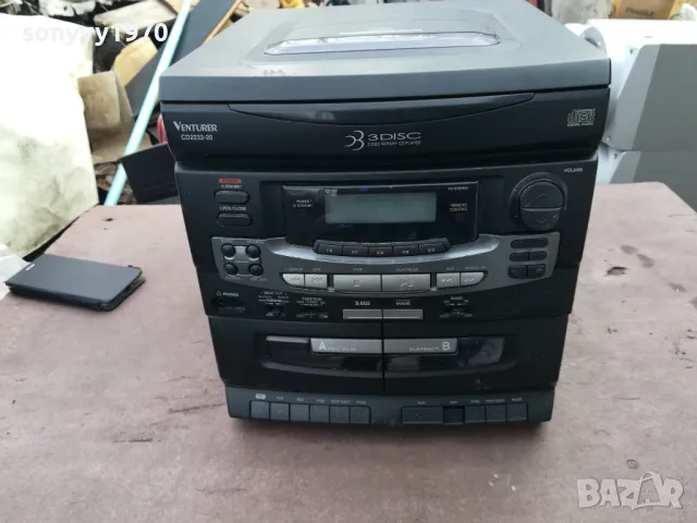 VENTURER CD2232-20 CD DECK RECEIVER-ВНОС SWISS 0203251922LNWC, снимка 9 - Аудиосистеми - 49337791