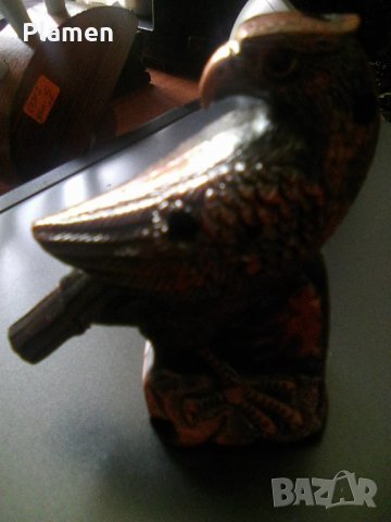 Месингова запалка орел, снимка 2 - Антикварни и старинни предмети - 36734246