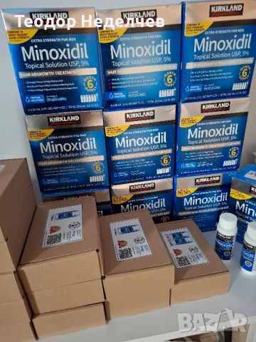 Kirkland Minoxidil 5%. Миноксидил. За коса и брада.Оригинален продукт., снимка 6 - Продукти за коса - 32753814