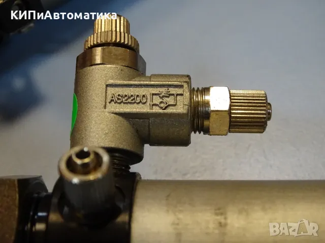 Пневматичен цилиндър SMC 10-CDMLN25-160-B79 switch air cylinder, снимка 7 - Резервни части за машини - 47790323