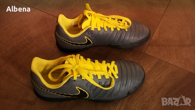 NIKE TIEMPO Размер EUR 33,5 / UK 1,5 детски за футбол в зала 183-12-S, снимка 5 - Детски маратонки - 38210542