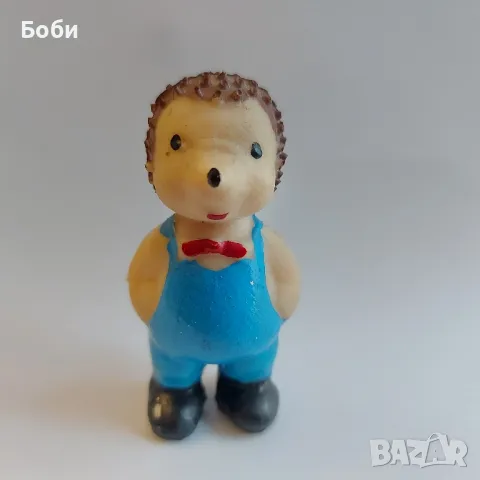 Стара Соц Българска Гумена Играчка Таралежче, снимка 2 - Колекции - 48039213