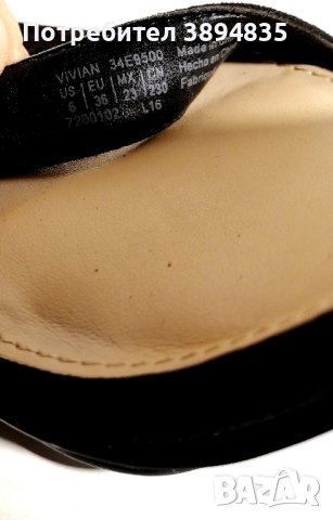 Обувки с висок ток Calvin Klein 36 ти номер. , снимка 2 - Дамски обувки на ток - 44105089