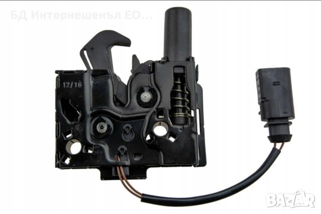 8W0823509  Заключващ механизъм за преден капак, Audi, A4 B9, A4 B9 Allroad ,2 ПИН, снимка 2 - Части - 52841043