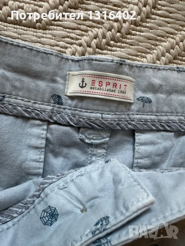 Къси мъжки панталони Esprit размер S, снимка 2 - Къси панталони - 51270327
