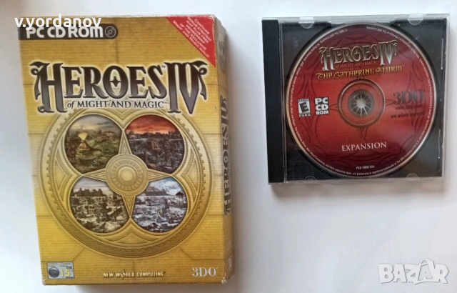 Heroes IV Big-Box + The Gathering Storm Expansion