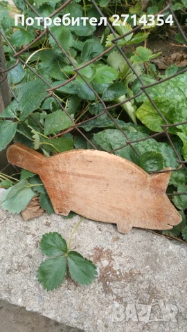 Стара дървена дъска , снимка 3 - Антикварни и старинни предмети - 51400746