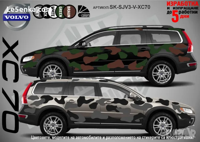 Renault Austral SK-SJV3-R-AU Кaмуфлаж Офроуд Джип Пикап Лодка Camouflage Off-Road стикери, снимка 8 - Аксесоари и консумативи - 47917860
