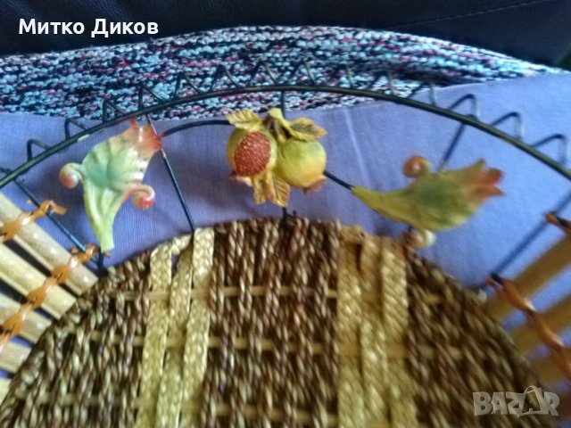 Фруктиера поднос красива голяма  фи 350мм Н-50мм, снимка 5 - Аксесоари за кухня - 43009327