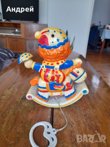 Стара музикална играчка Клоун, снимка 3 - Други ценни предмети - 43480015