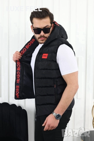 Мъжки Елеци ⚜️ HUGO BOSS MONCLER , снимка 2 - Спортни дрехи, екипи - 52641890