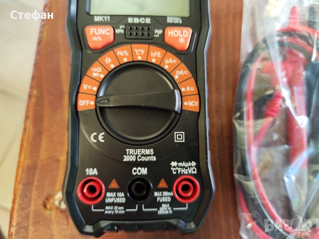 Дигитален мултиметър METERK MK11 Цифров  мултицет  НОВ!, снимка 9 - Друга електроника - 51959458