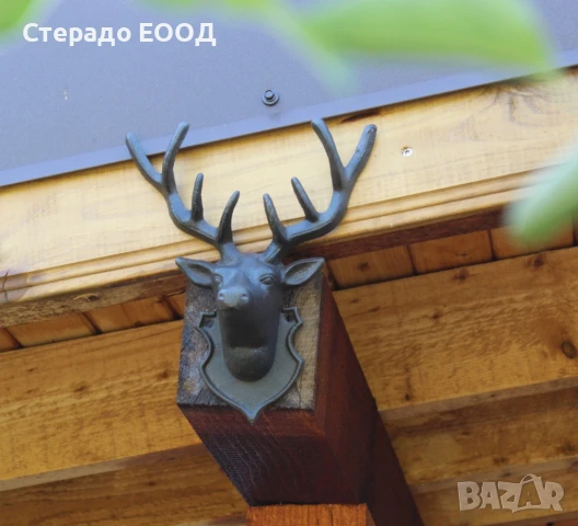 ПОКРИВНА ДЕКОРАЦИЯ ЕЛЕНСКА ГЛАВА, снимка 2 - Декорация за дома - 51338198