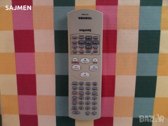 TOSHIBA SE-R0092 SHOWVIEW. Combi - дистанционно, снимка 1 - Дистанционни - 29003761