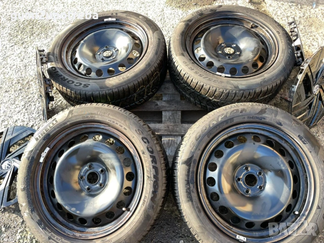19 Джанти 5х112 Volkswagen ID.4 ID.5 ID.6 Skoda Enyaq Pirelli 235/55/19, снимка 3 - Гуми и джанти - 53584240