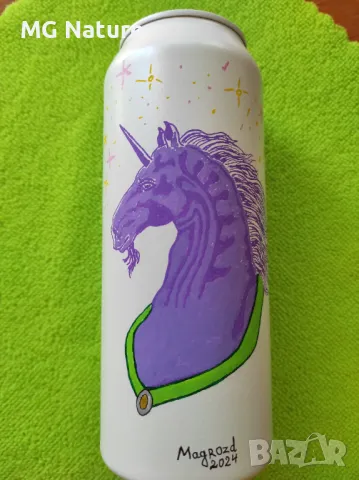 Топ Подарък -Ръчно Рисувани Бирени Кенчета, снимка 8 - Други - 47730482