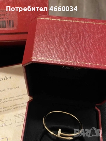 Гривна Cartier Juste un clou, снимка 3 - Гривни - 52528574