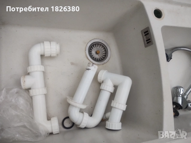 Кухненска мивка с две корита , снимка 6 - Мивки - 51684088